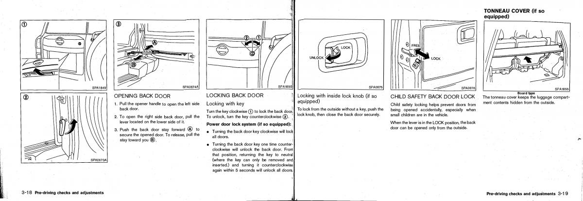 Nissan Patrol Y61 GR owners manual / page 62