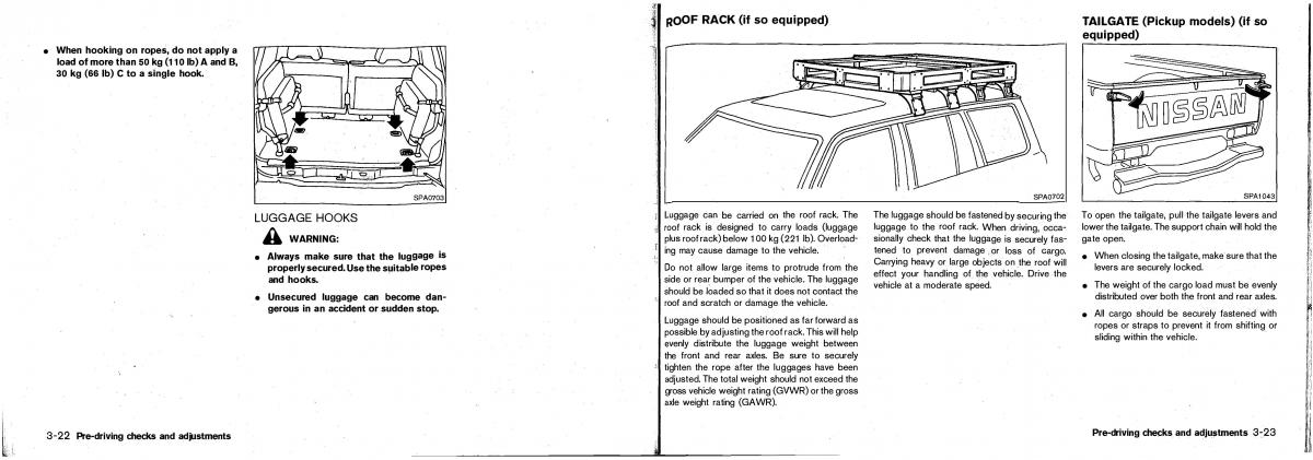 Nissan Patrol Y61 GR owners manual / page 64