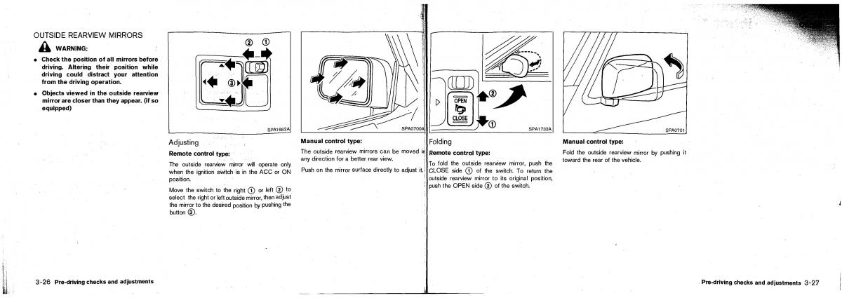 Nissan Patrol Y61 GR owners manual / page 66