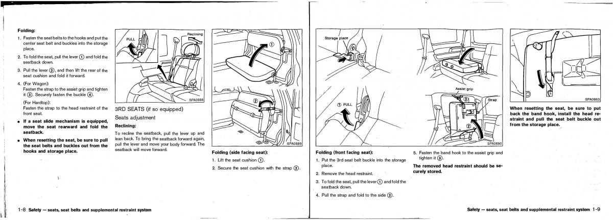 Nissan Patrol Y61 GR owners manual / page 8