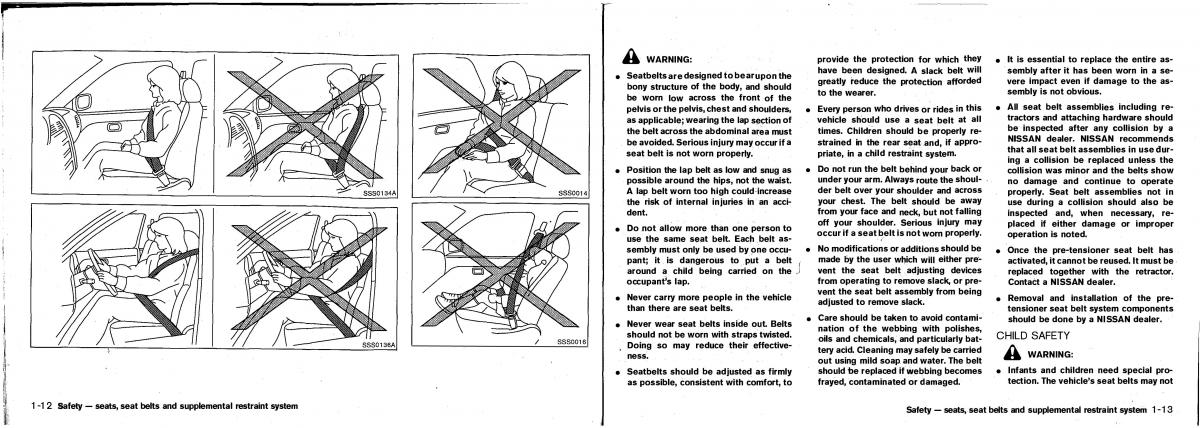 Nissan Patrol Y61 GR owners manual / page 10