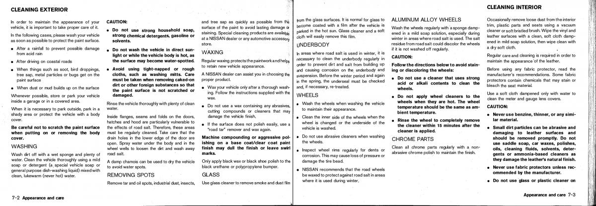 Nissan Patrol Y61 GR owners manual / page 121