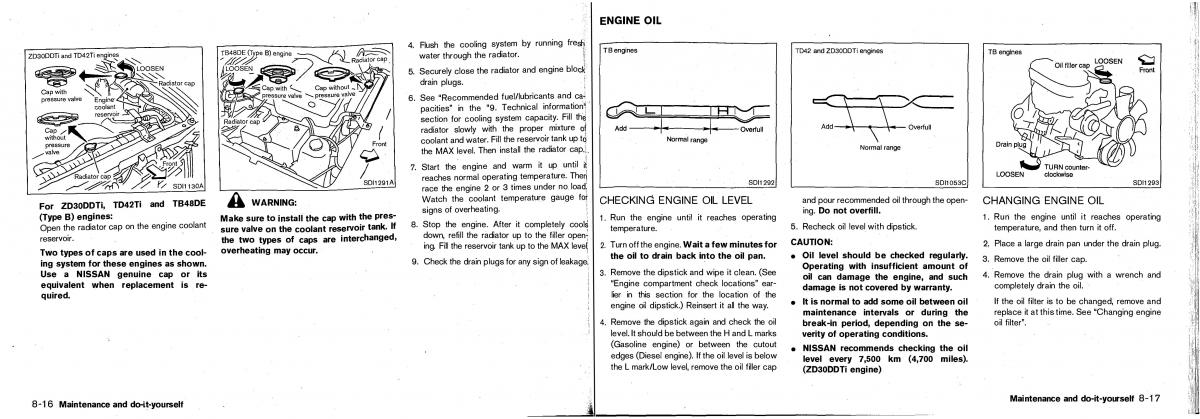 Nissan Patrol Y61 GR owners manual / page 131