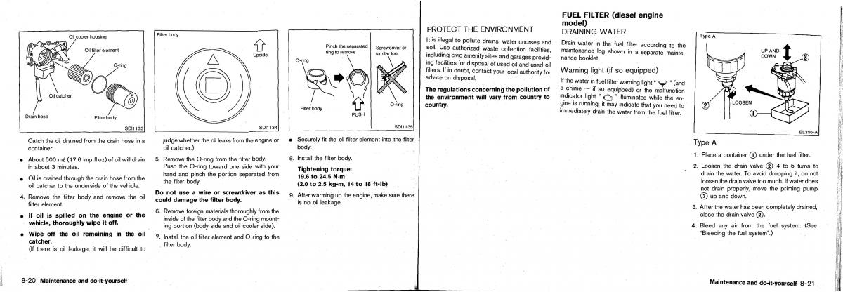 Nissan Patrol Y61 GR owners manual / page 133