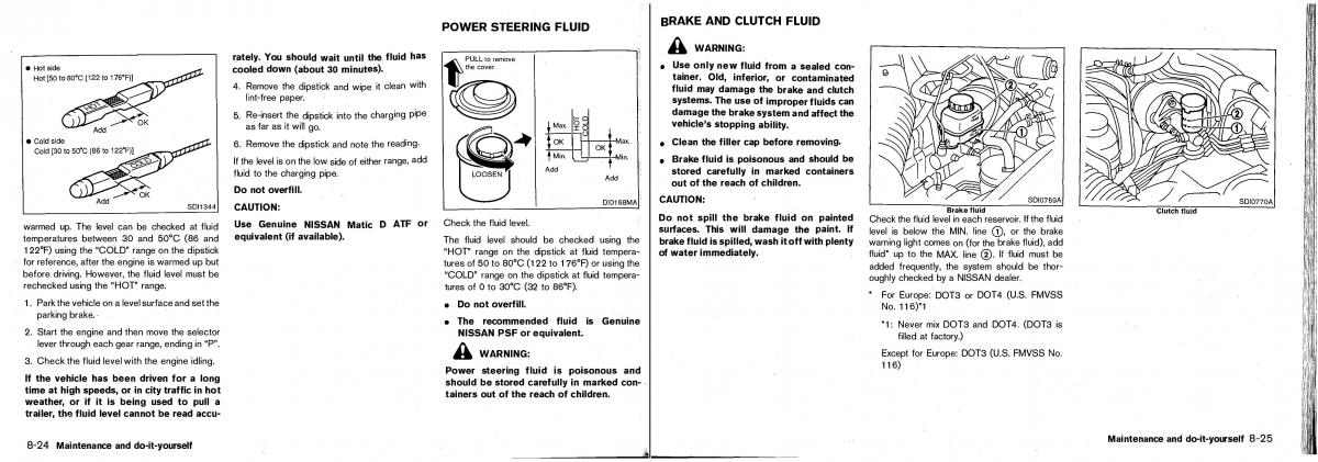 Nissan Patrol Y61 GR owners manual / page 135