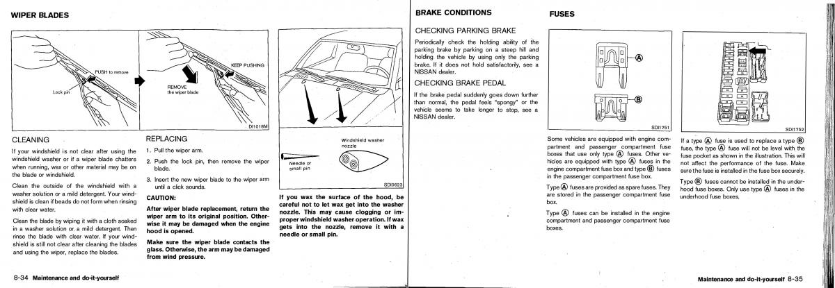 Nissan Patrol Y61 GR owners manual / page 140