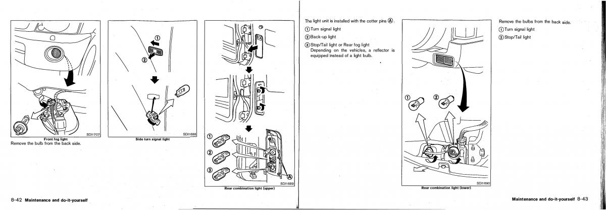 Nissan Patrol Y61 GR owners manual / page 144