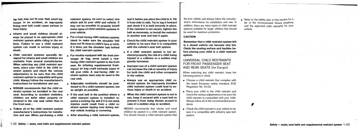 Nissan Patrol Y61 GR owners manual / page 15