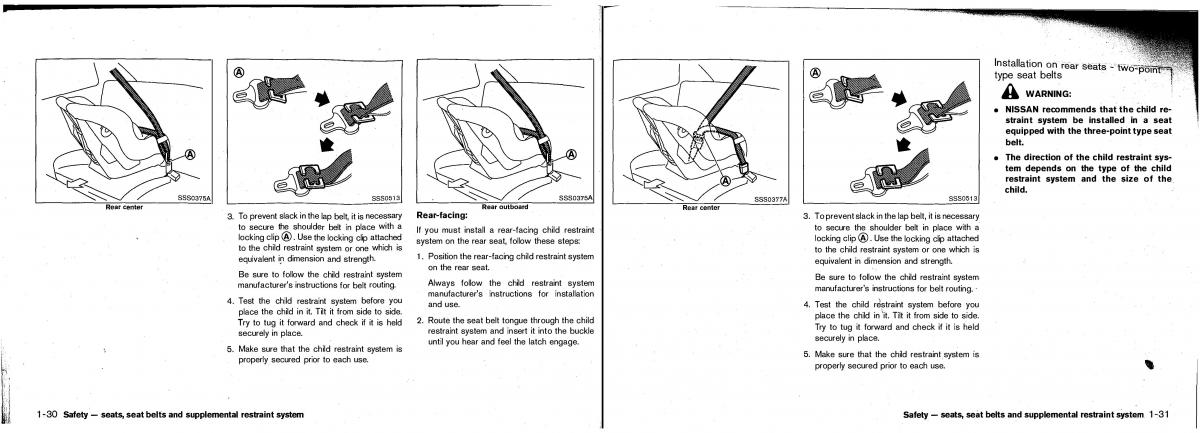 Nissan Patrol Y61 GR owners manual / page 19