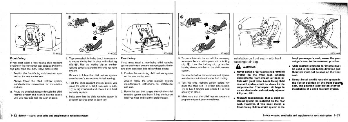 Nissan Patrol Y61 GR owners manual / page 20