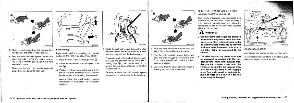 Nissan Patrol Y61 GR owners manual / page 22