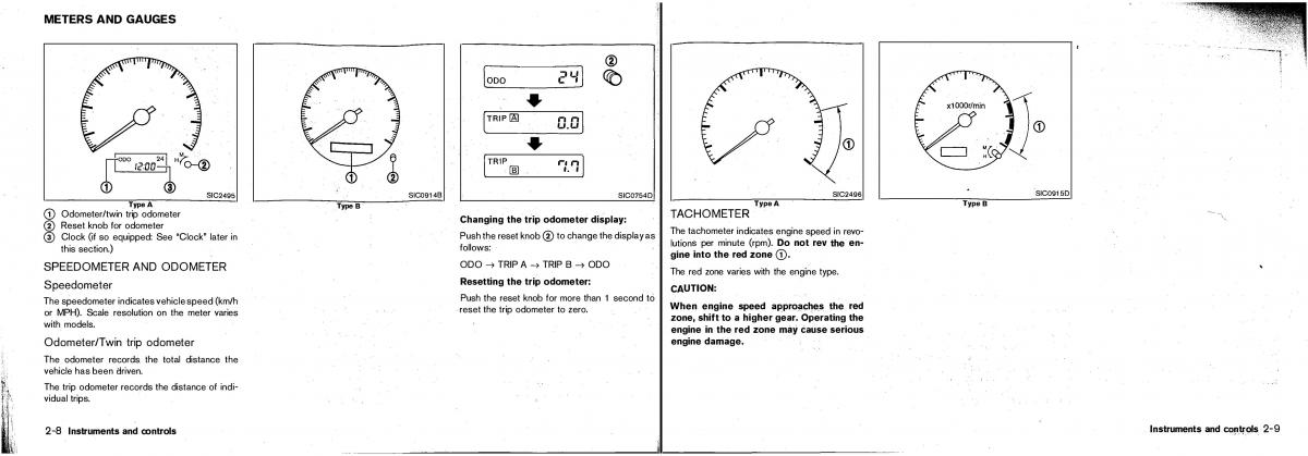 Nissan Patrol Y61 GR owners manual / page 32