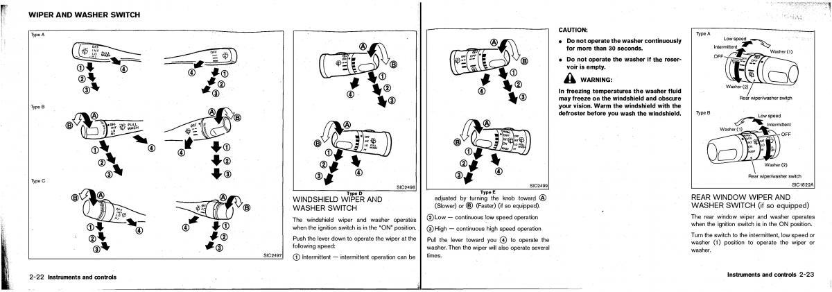 Nissan Patrol Y61 GR owners manual / page 39