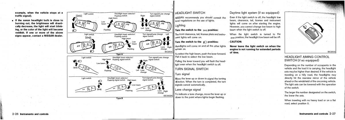 Nissan Patrol Y61 GR owners manual / page 41