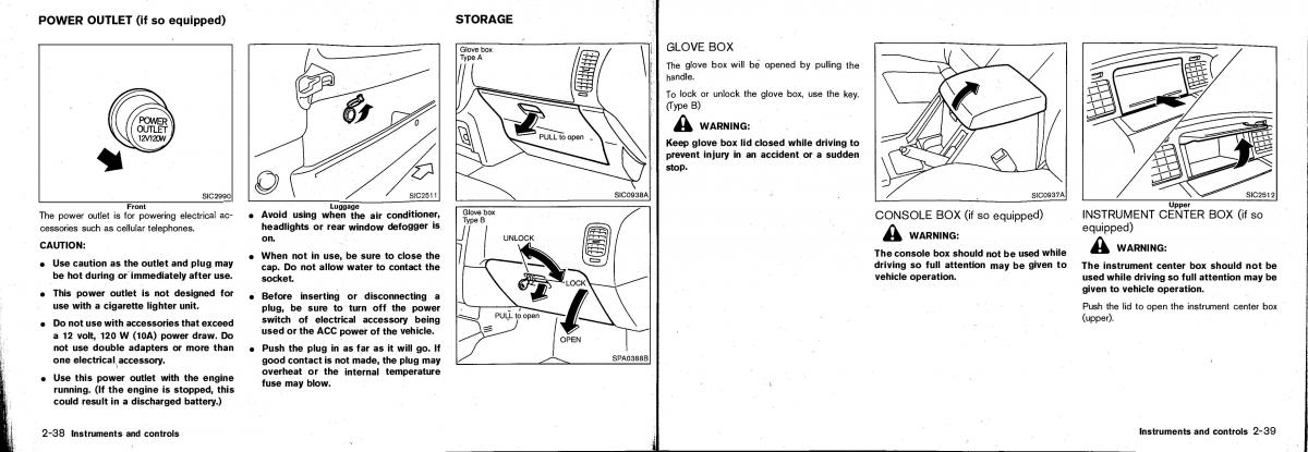 Nissan Patrol Y61 GR owners manual / page 47