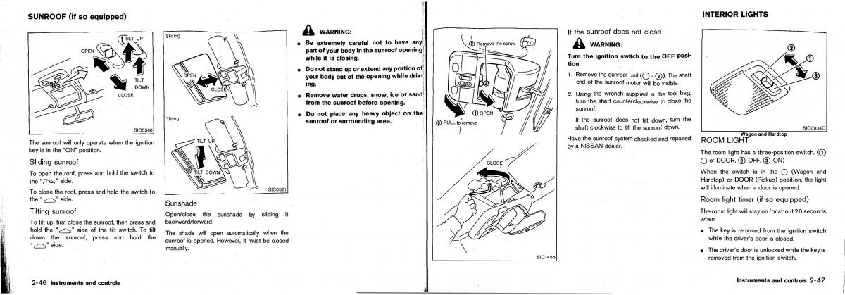 Nissan Patrol Y61 GR owners manual / page 51