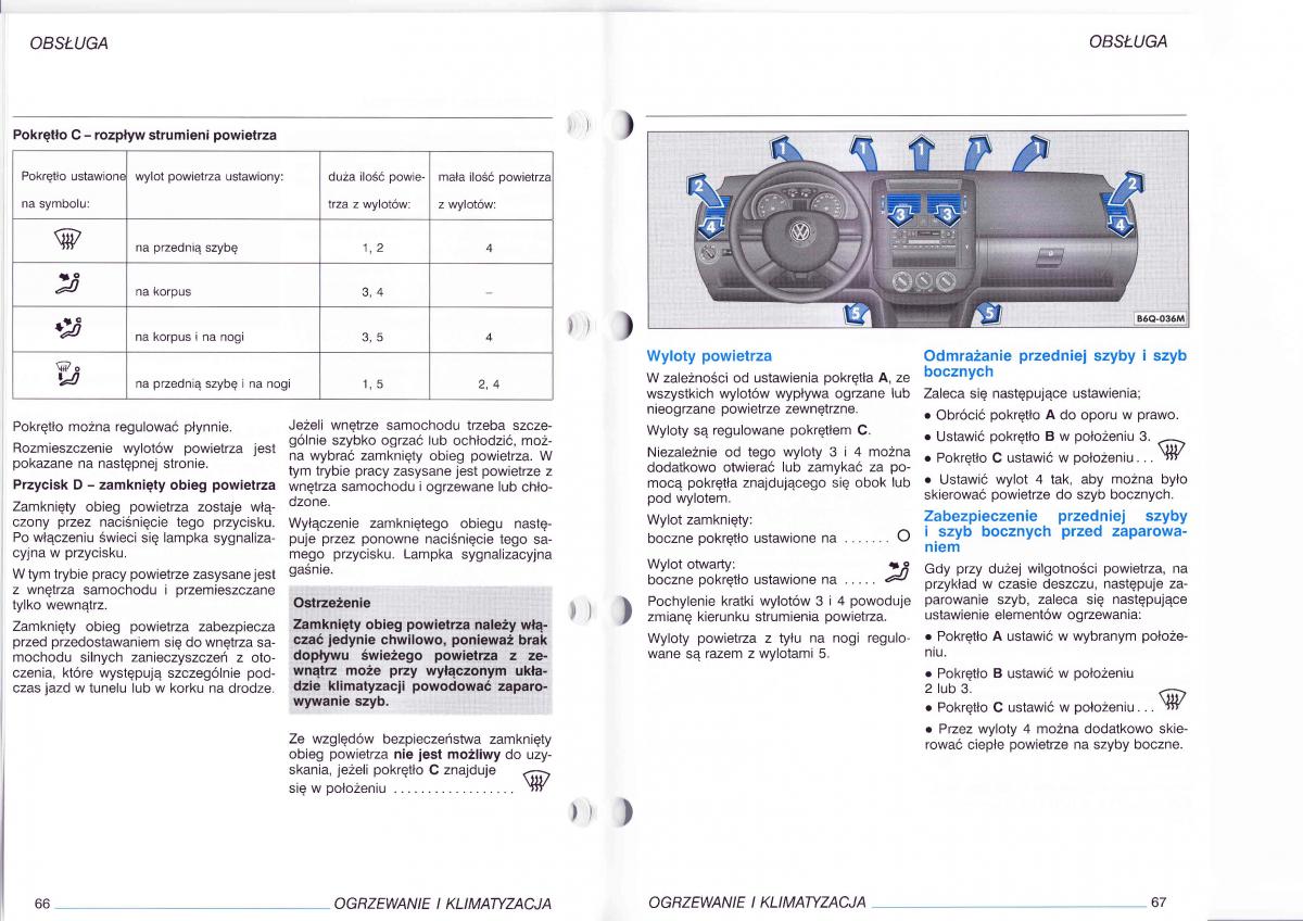 VW Polo IV 4 instrukcja / page 55