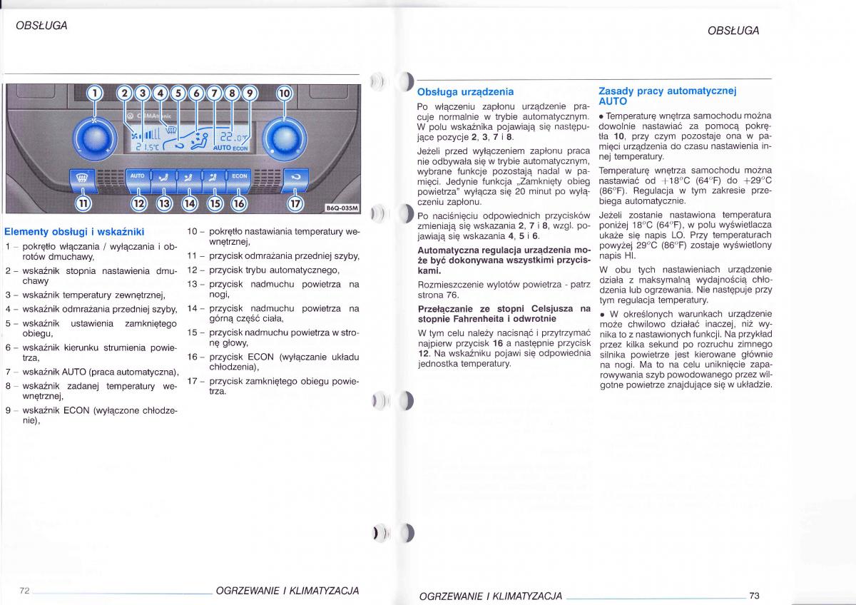 VW Polo IV 4 instrukcja obslugi / page 58