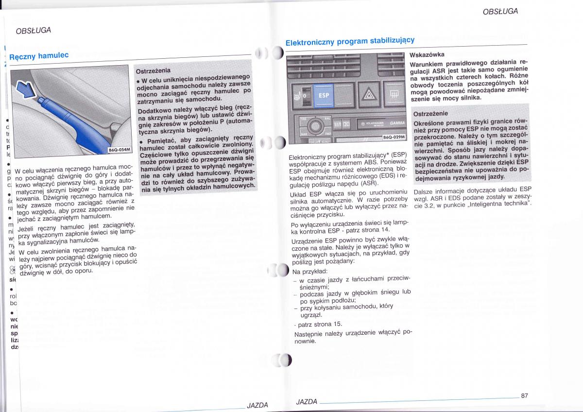 VW Polo IV 4 instrukcja obslugi / page 65