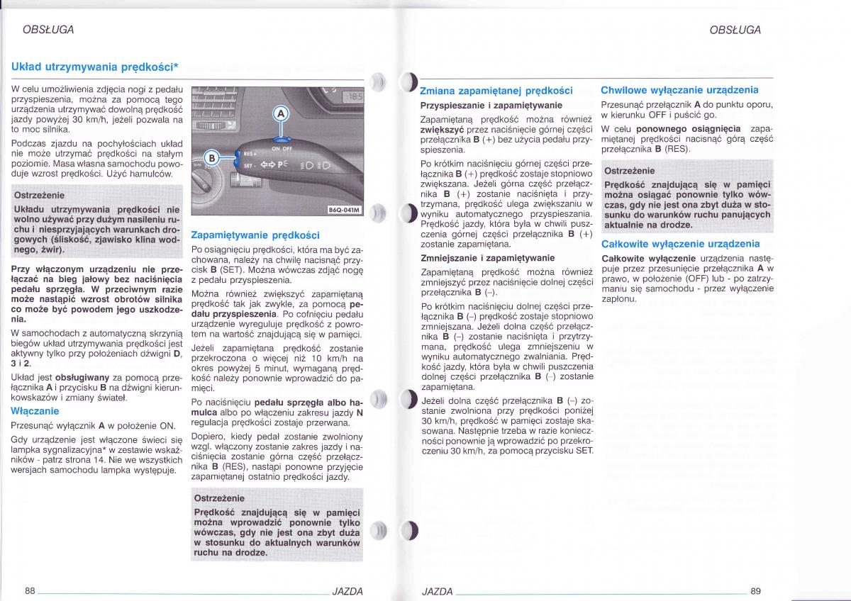 VW Polo IV 4 instrukcja obslugi / page 66