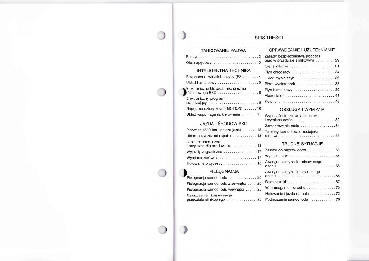 VW Polo IV 4 instrukcja / page 71