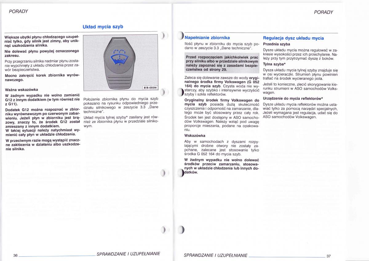 VW Polo IV 4 instrukcja obslugi / page 89