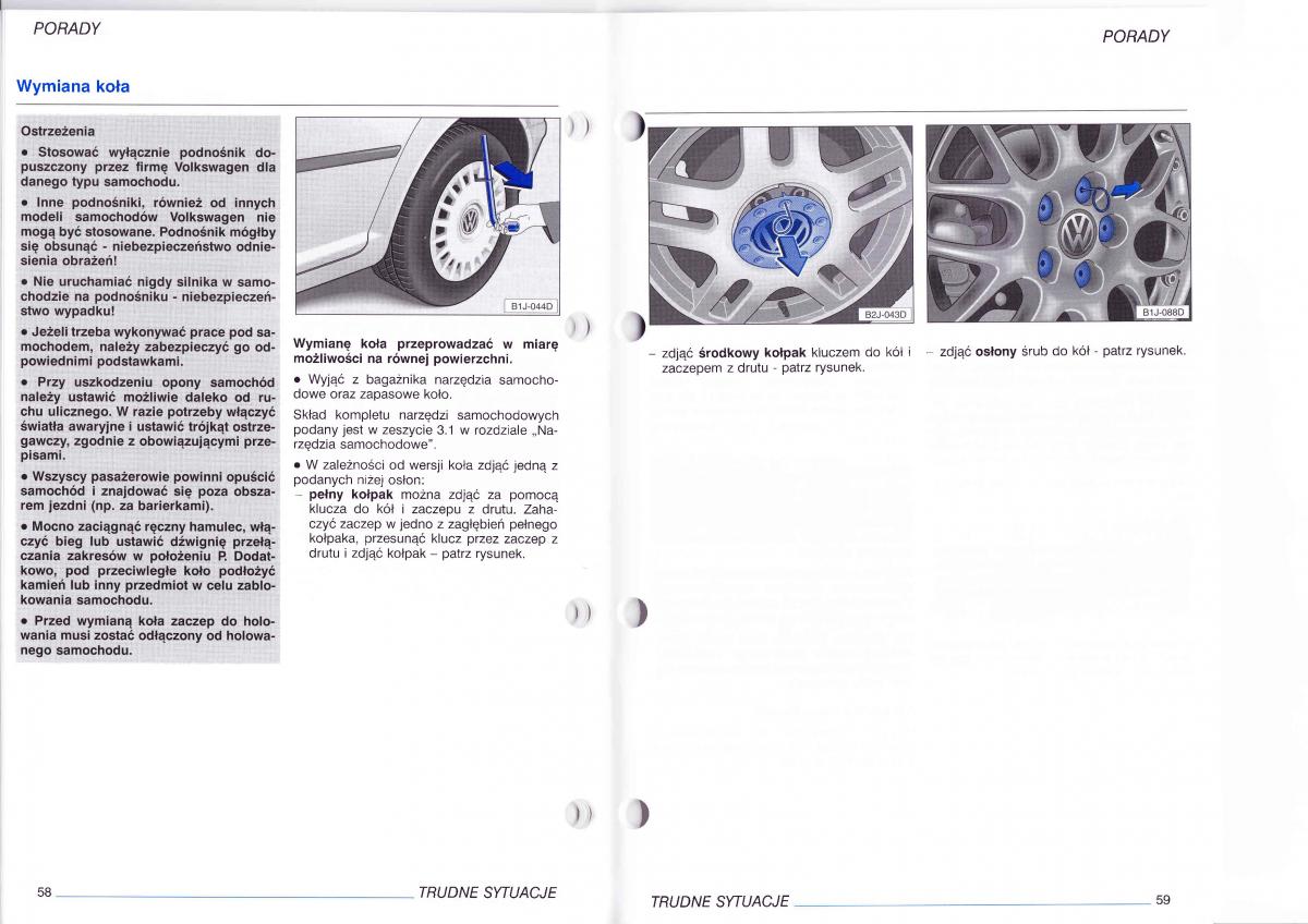 VW Polo IV 4 instrukcja / page 100