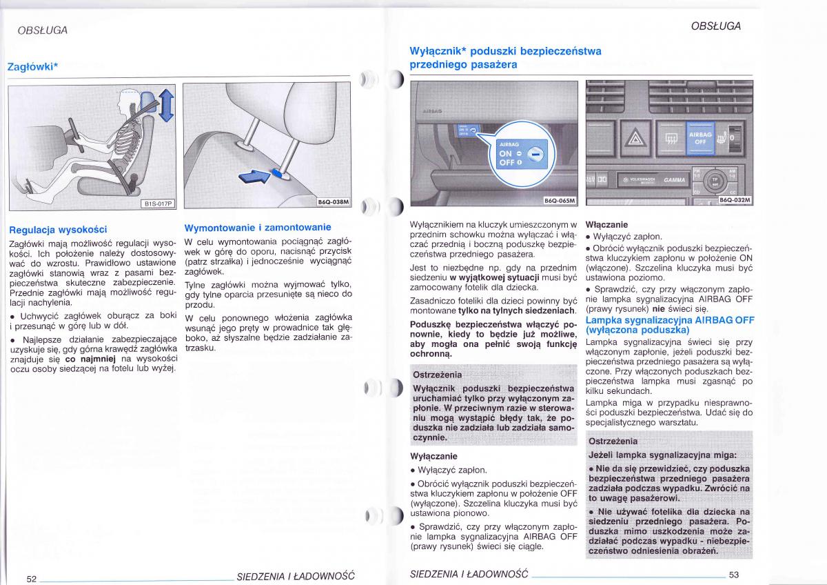 VW Polo IV 4 instrukcja / page 48