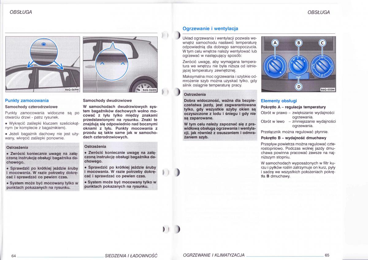 VW Polo IV 4 instrukcja obslugi / page 54