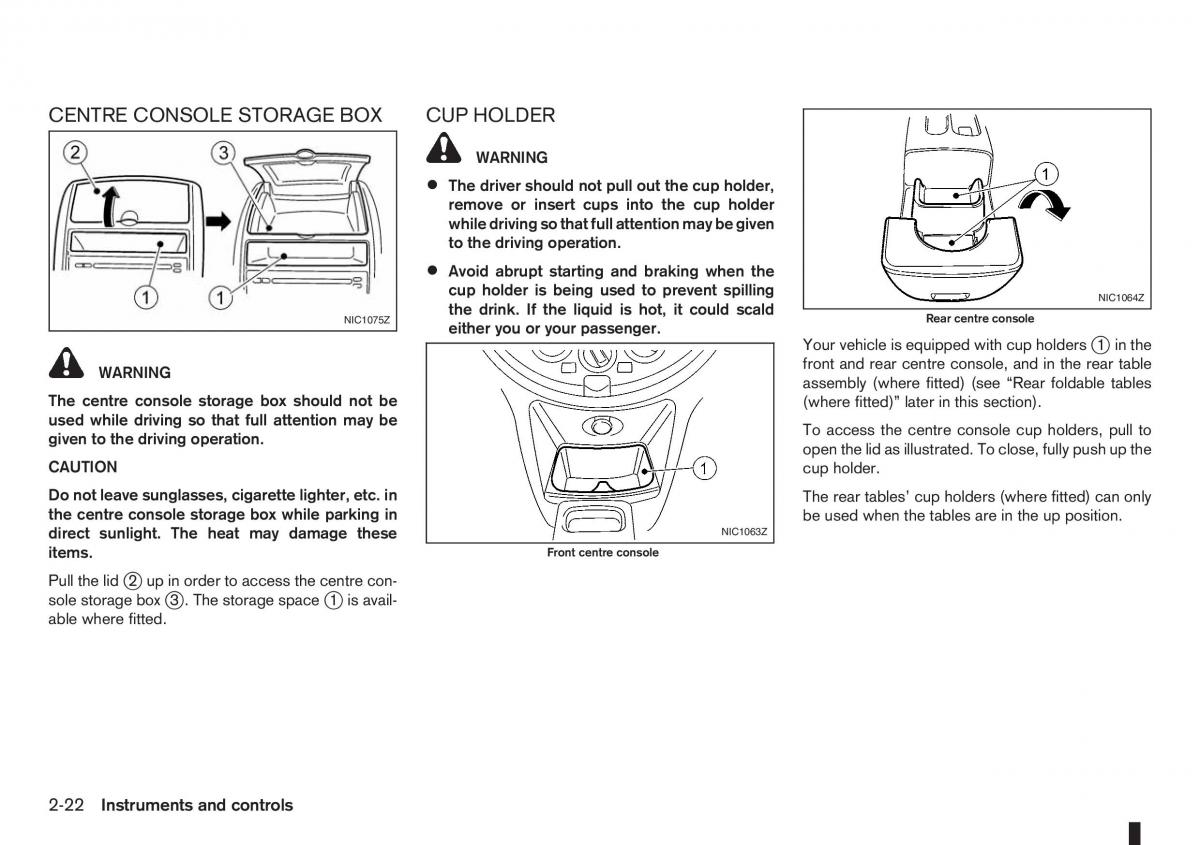 Nissan Note I 1 E11 owners manual / page 64