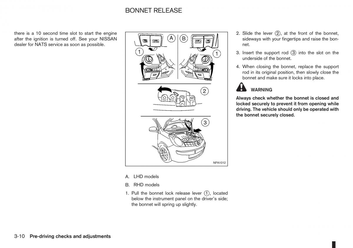 Nissan Note I 1 E11 owners manual / page 80