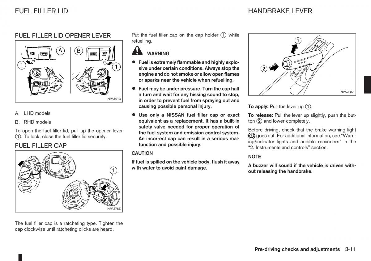 Nissan Note I 1 E11 owners manual / page 81