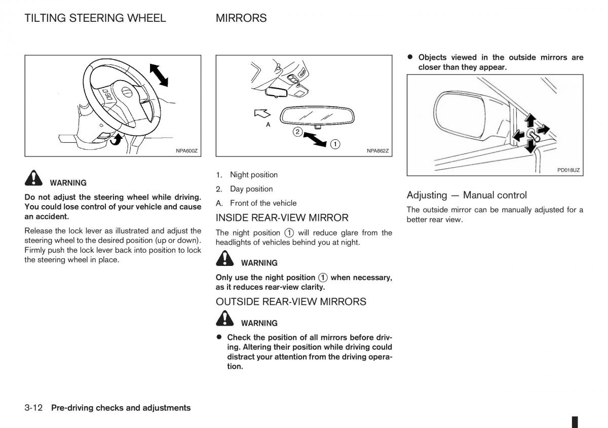 Nissan Note I 1 E11 owners manual / page 82