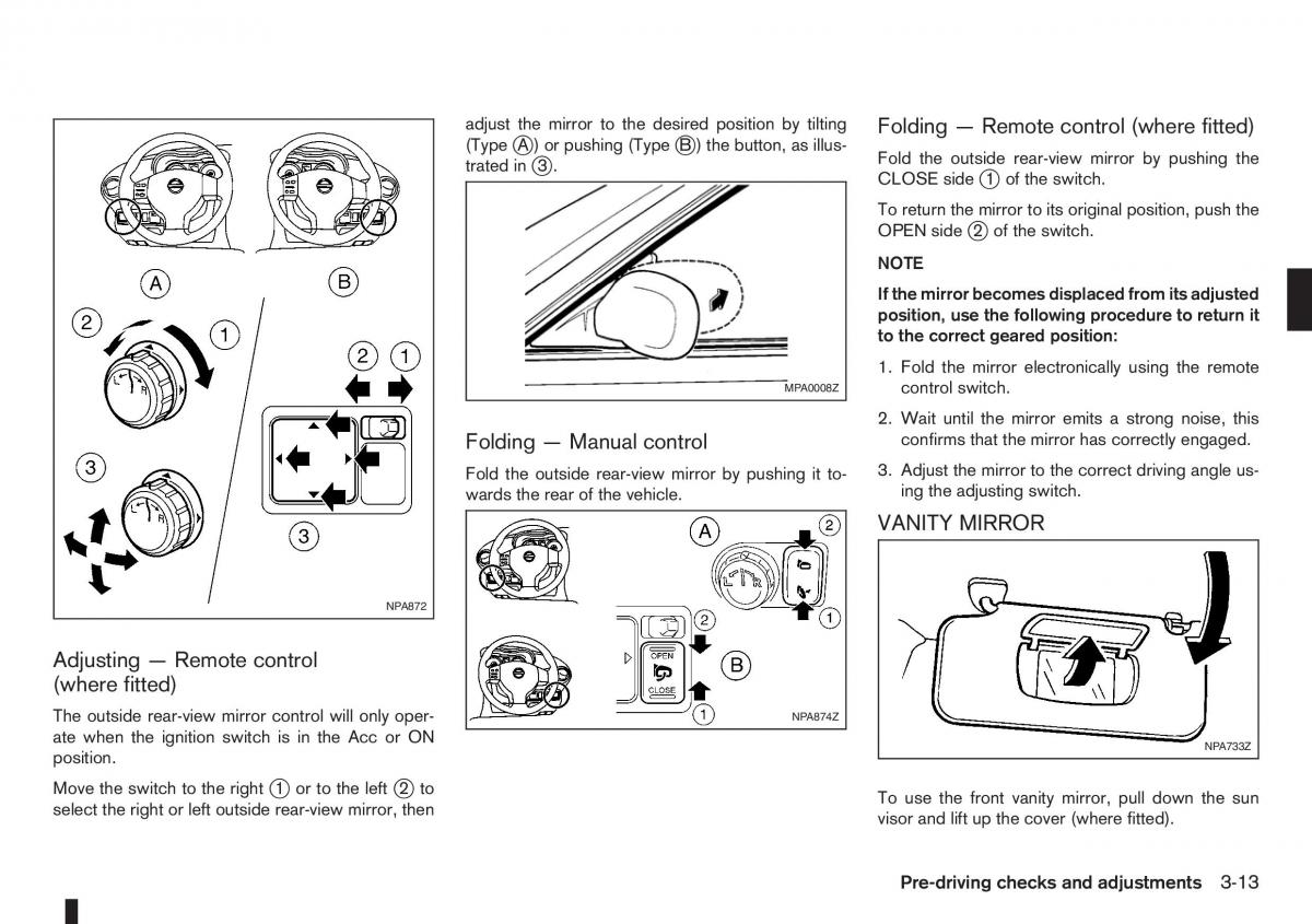 Nissan Note I 1 E11 owners manual / page 83