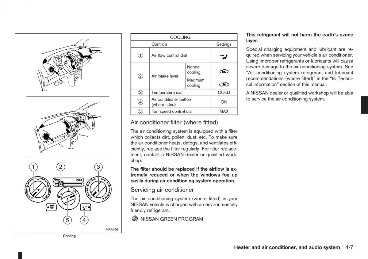 Nissan Note I 1 E11 owners manual / page 91