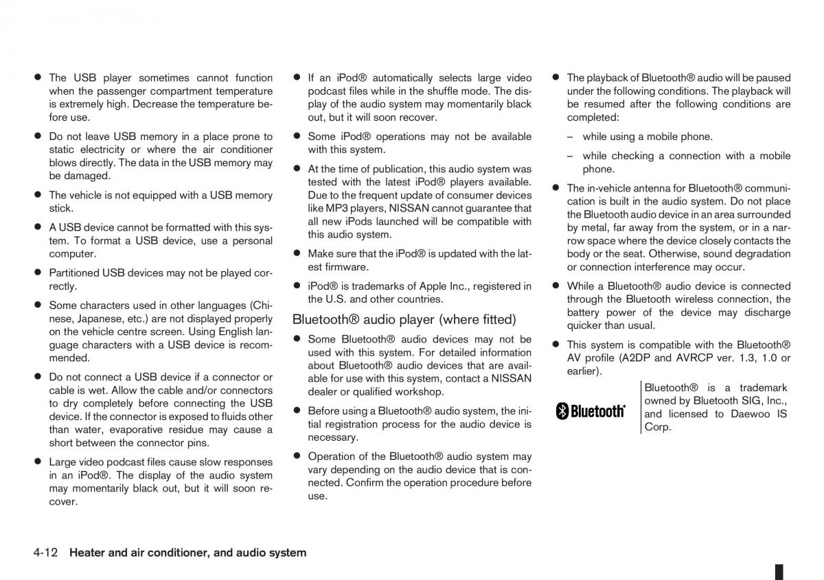 Nissan Note I 1 E11 owners manual / page 96