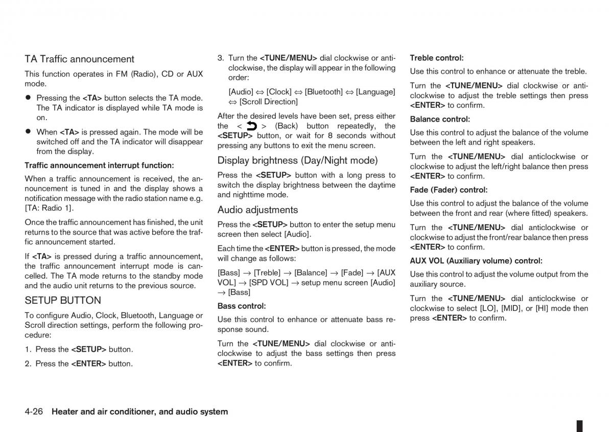 Nissan Note I 1 E11 owners manual / page 110