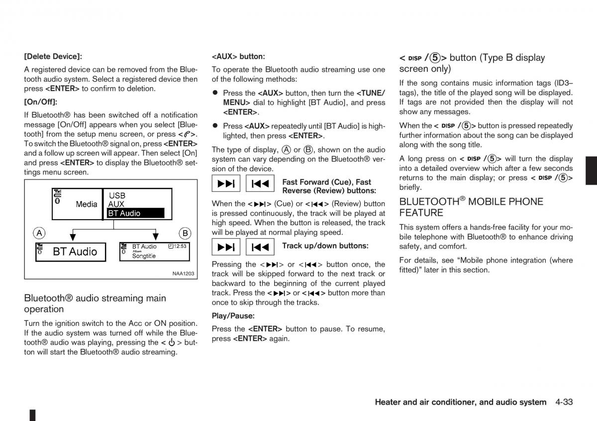 Nissan Note I 1 E11 owners manual / page 117