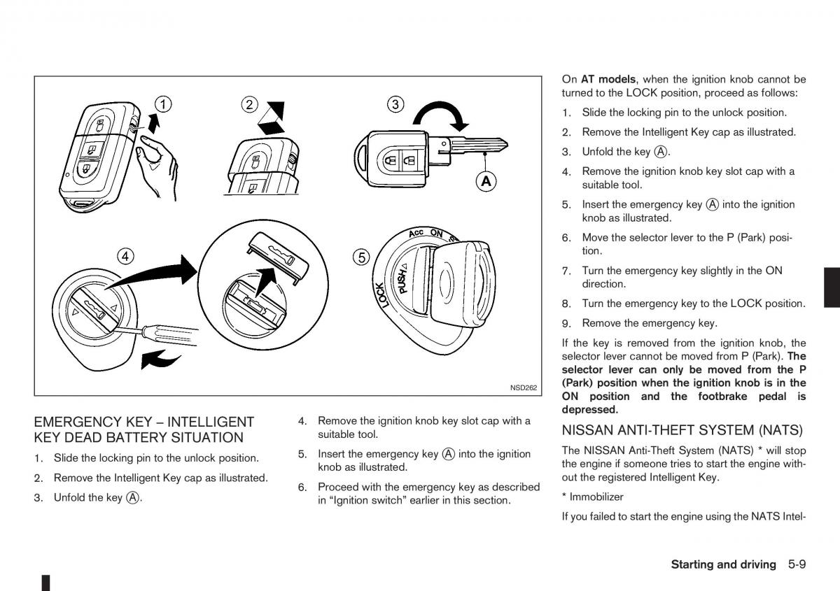 Nissan Note I 1 E11 owners manual / page 133