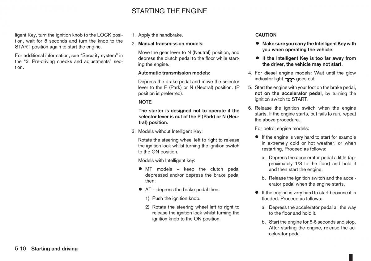 Nissan Note I 1 E11 owners manual / page 134