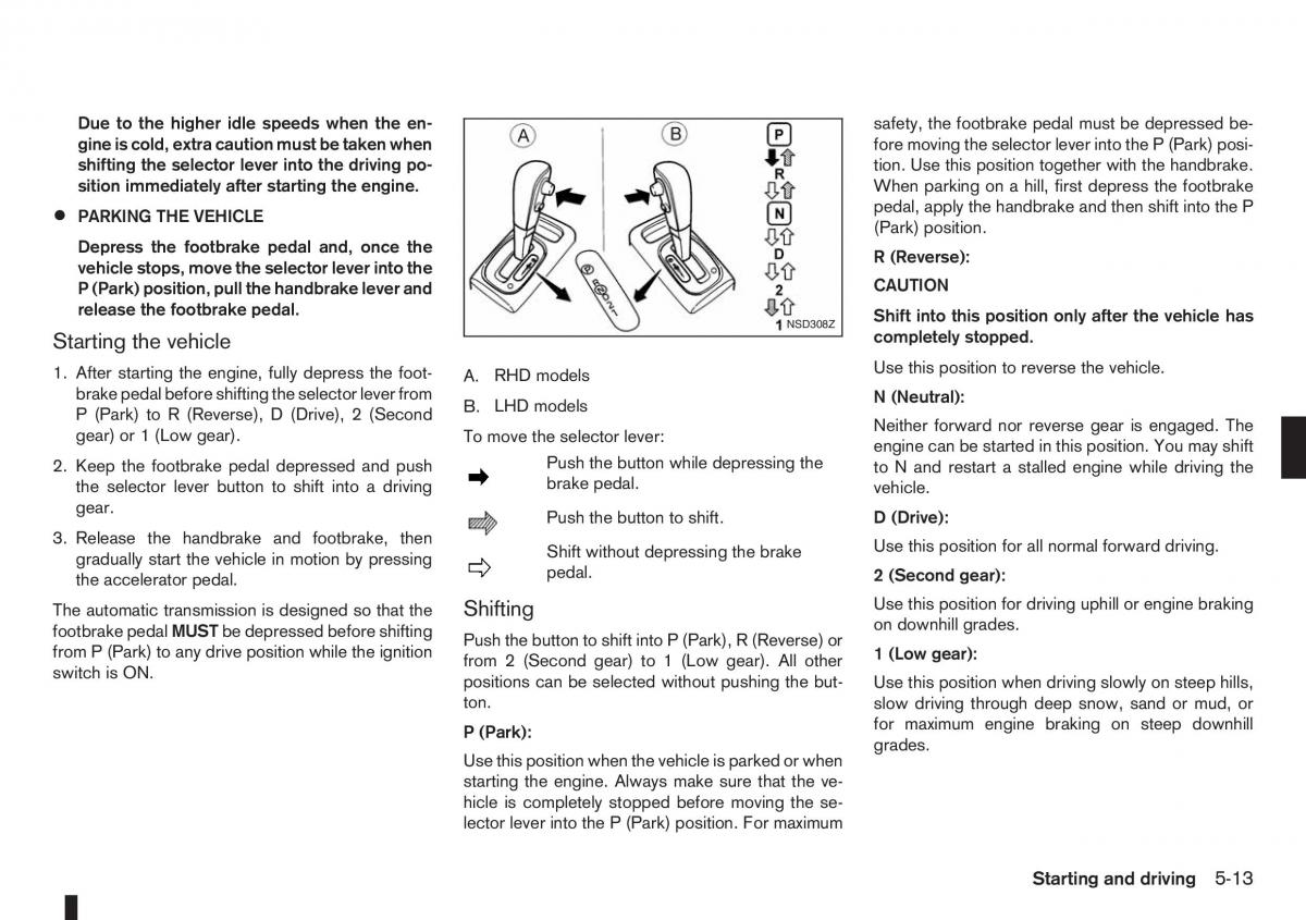 Nissan Note I 1 E11 owners manual / page 137