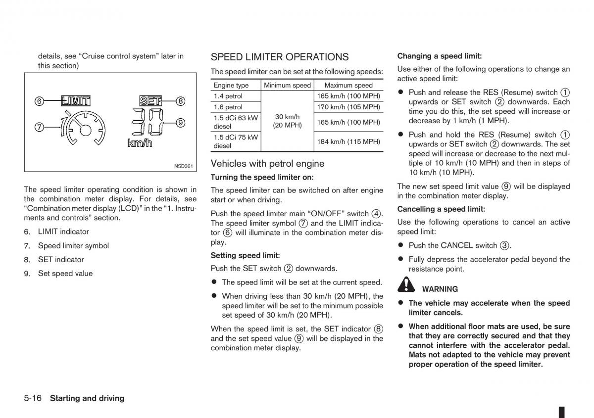 Nissan Note I 1 E11 owners manual / page 140