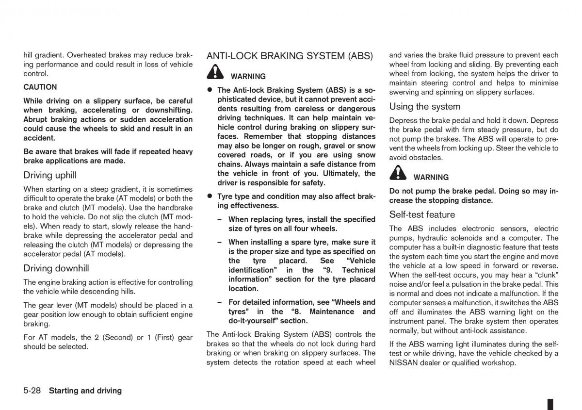 manual nissan note nissan note i 1 e11 owners manual / page 152