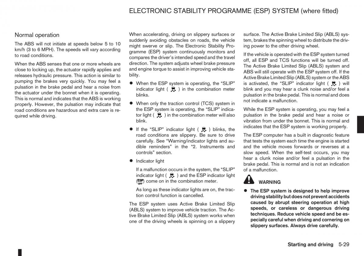 manual nissan note nissan note i 1 e11 owners manual / page 153