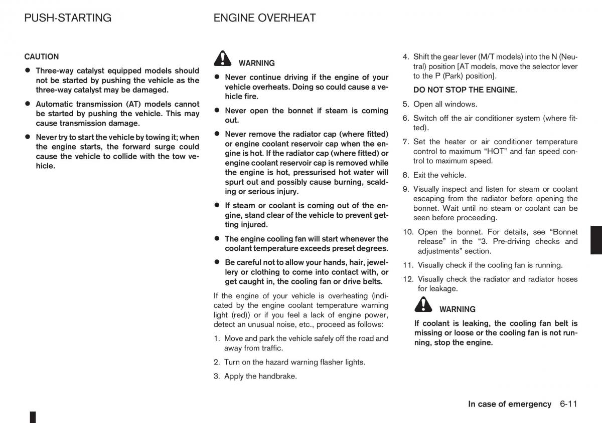 Nissan Note I 1 E11 owners manual / page 167