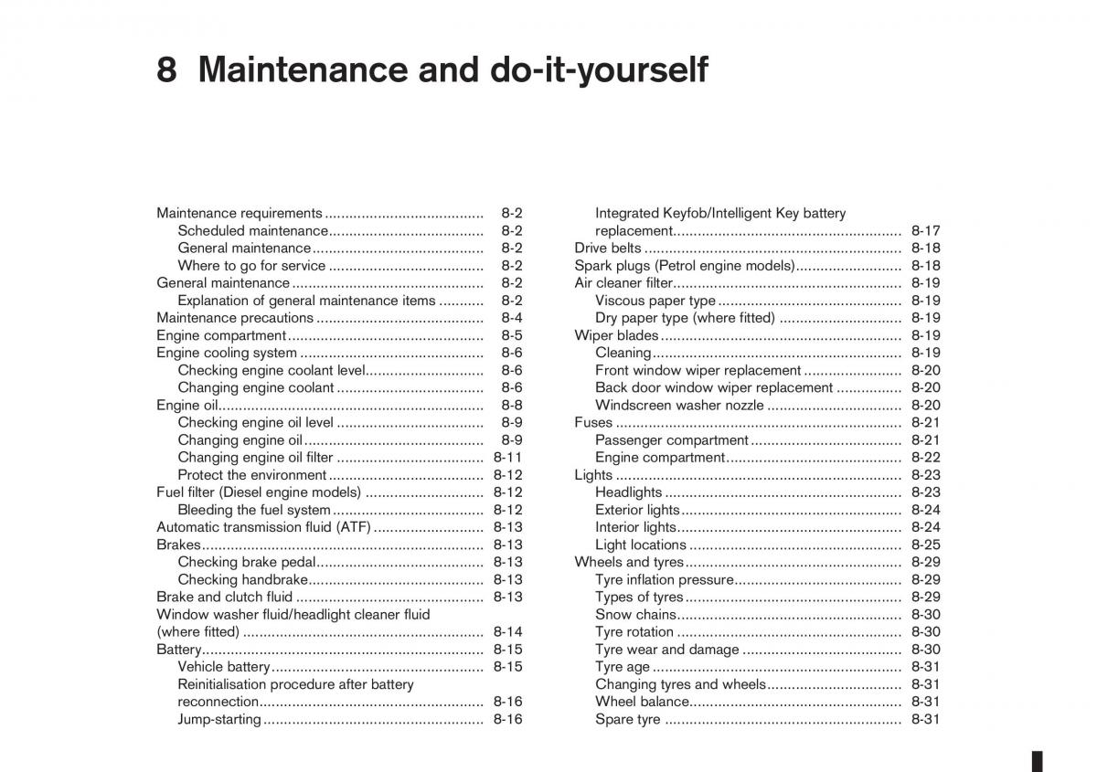 Nissan Note I 1 E11 owners manual / page 176