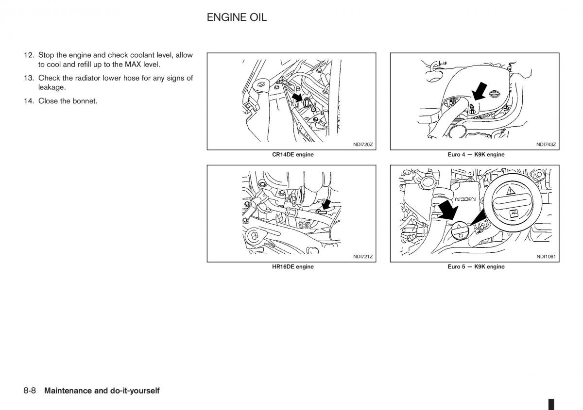 Nissan Note I 1 E11 owners manual / page 184