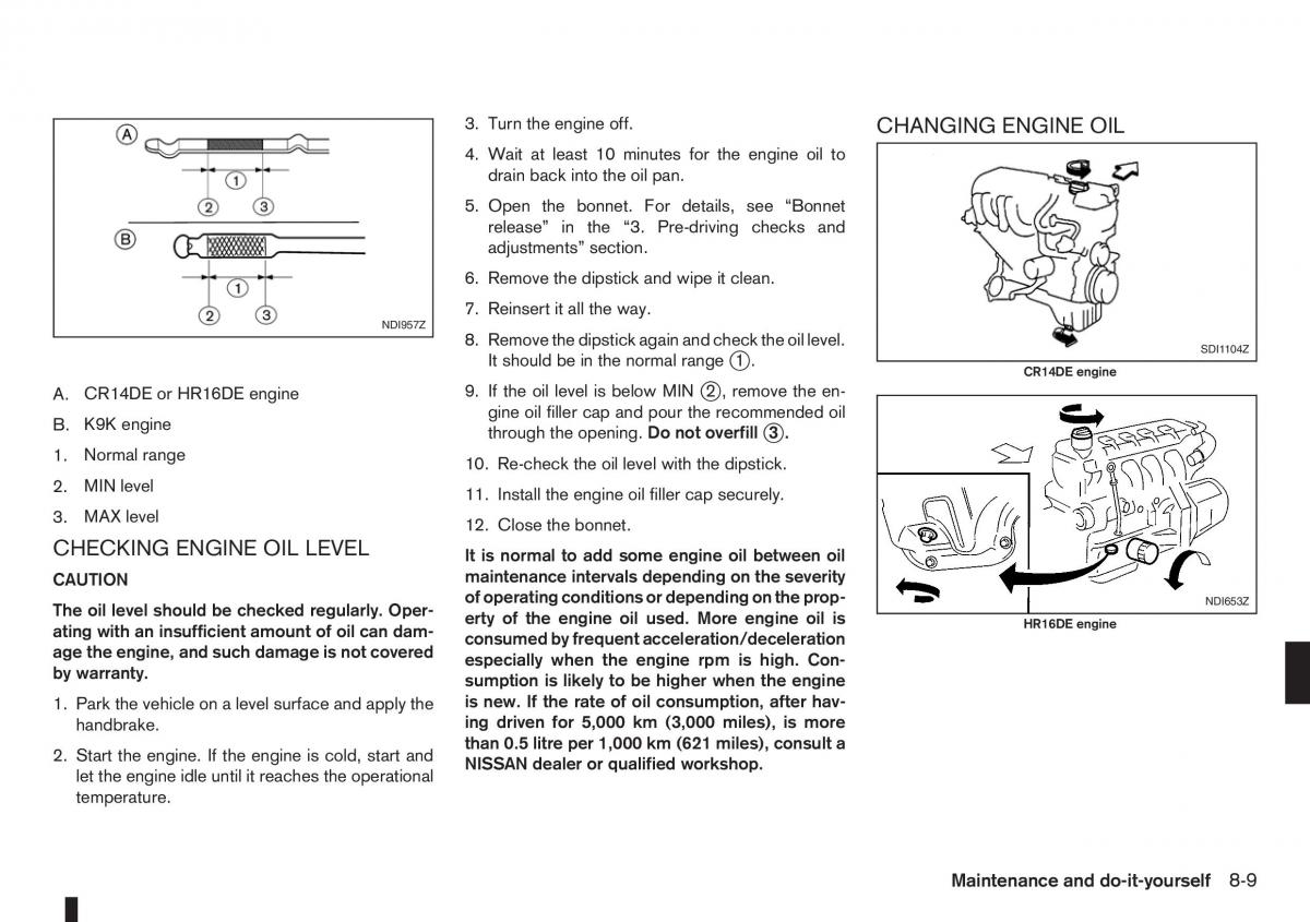 Nissan Note I 1 E11 owners manual / page 185