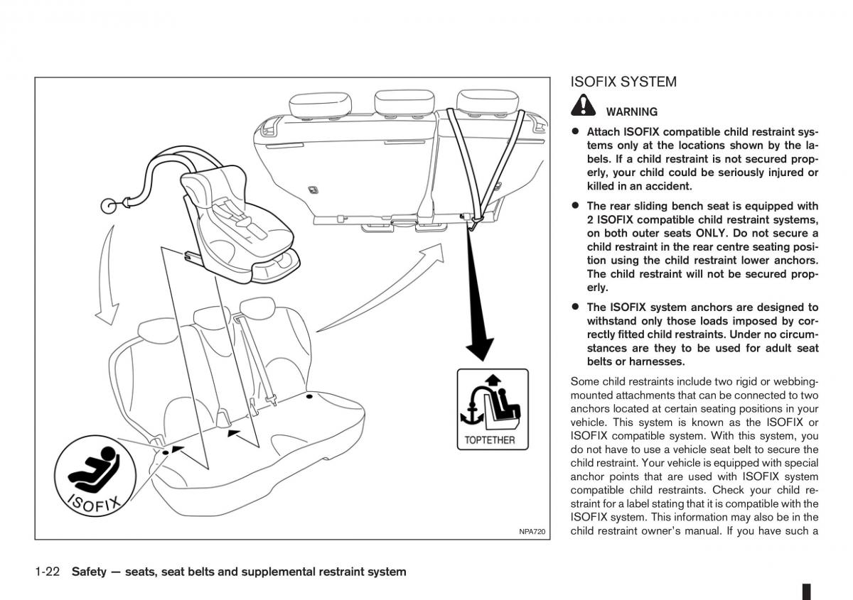 Nissan Note I 1 E11 owners manual / page 40