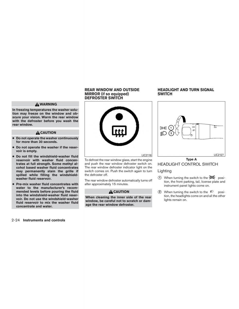 Nissan Note II 2 E12 owners manual / page 99